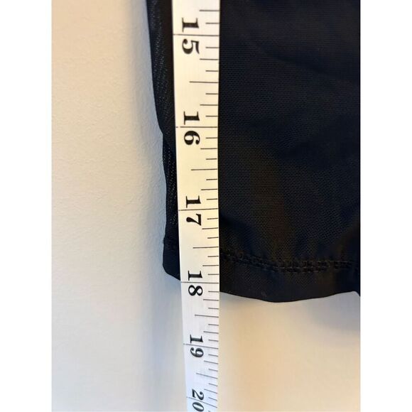 Glyder Leggings black size M mesh bottom - Picture 8 of 9